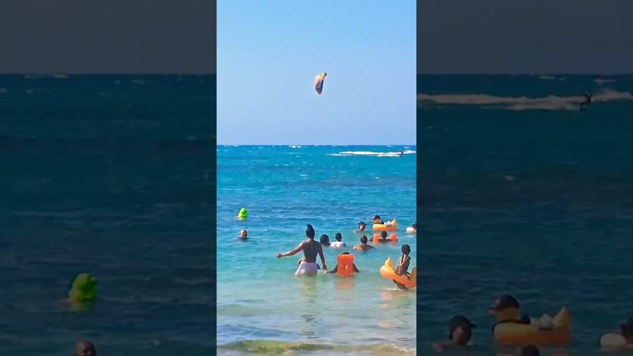 Que belleza de playa en Puerto Plata República…