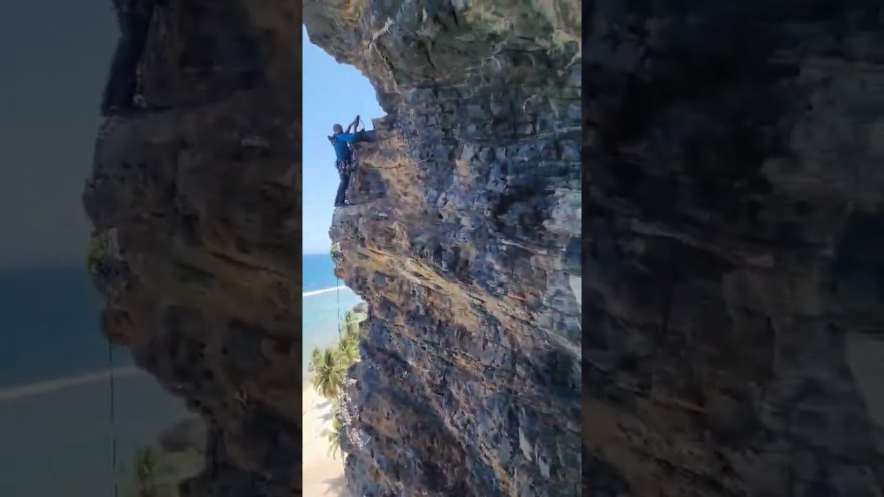 Escalando en Samaná, República Dominicana.   #…