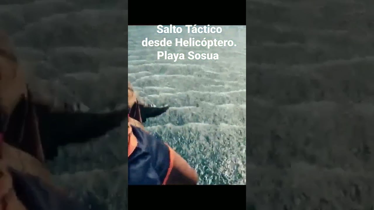 Salto Táctico Desde Helicóptero, Playa Sosua, …